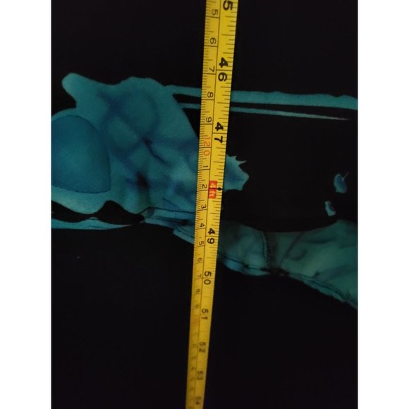 Premier International Ladies Sleeveless black & Teal Casual Dress S (6-8) - Picture 6 of 7